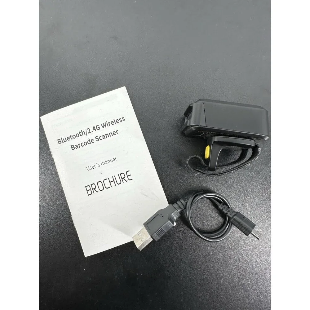 Alacrity 2D Wireless Ring Bluetooth Barcode Scanner (8-B)